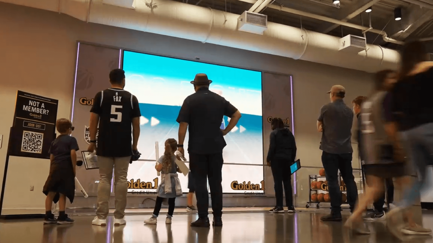 Golden1 NBA Arena Skills Game - Image 1