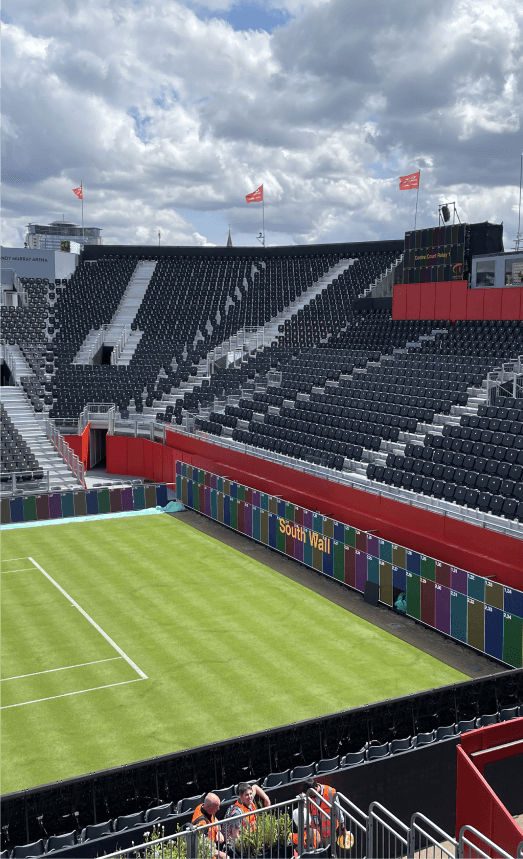 Queen's Club - HSBC Championships  Courtside LED system & Content - Image NaN