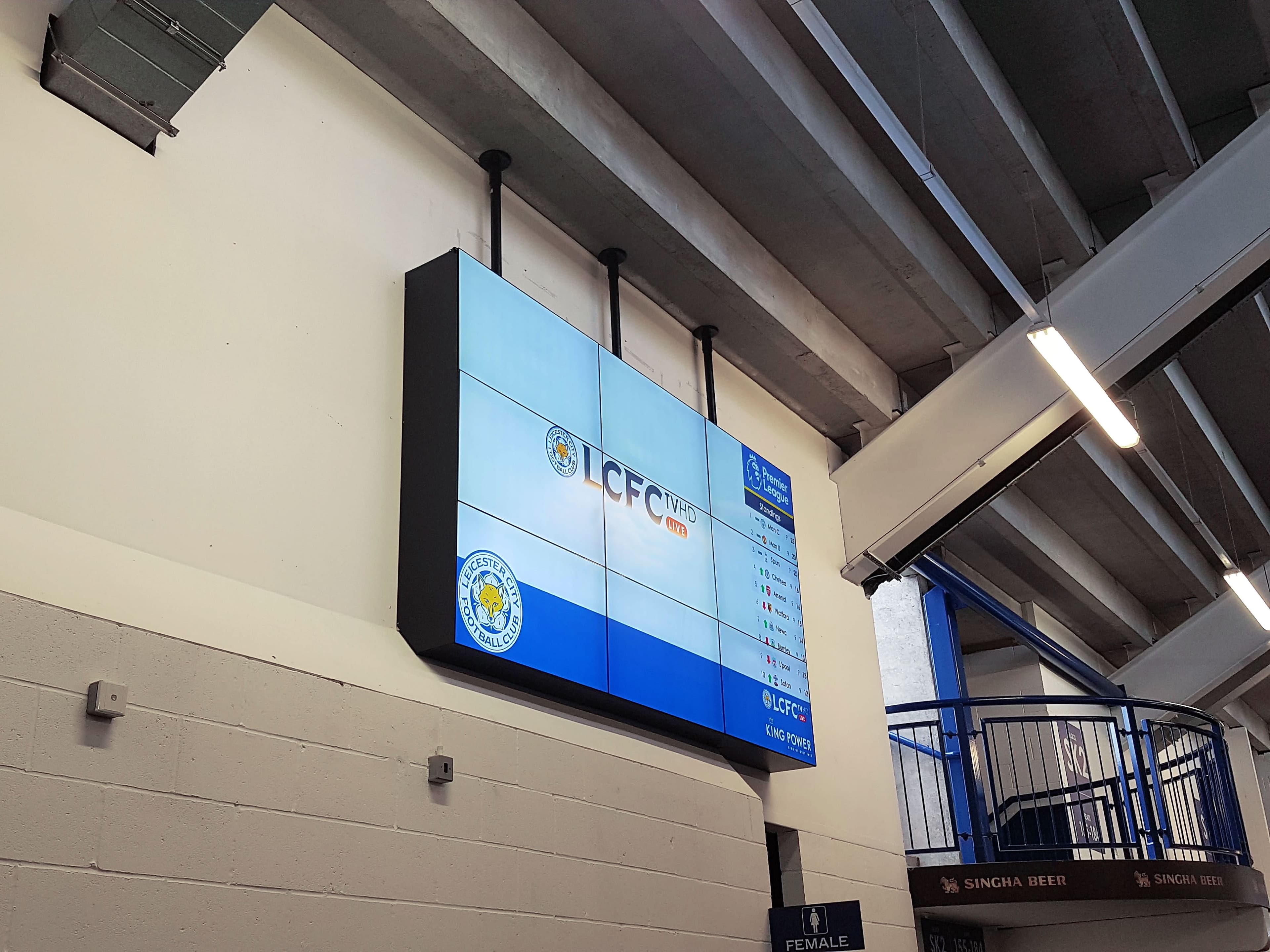 Leicester City FC IPTV, Perimeter & Giant screens - Image 2